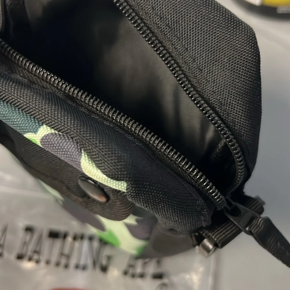 🔥24 HOUR SALE!!🔥🔥BAPE CAMO CROSSBODY MULTI POCKET POUCH 100% AUTH